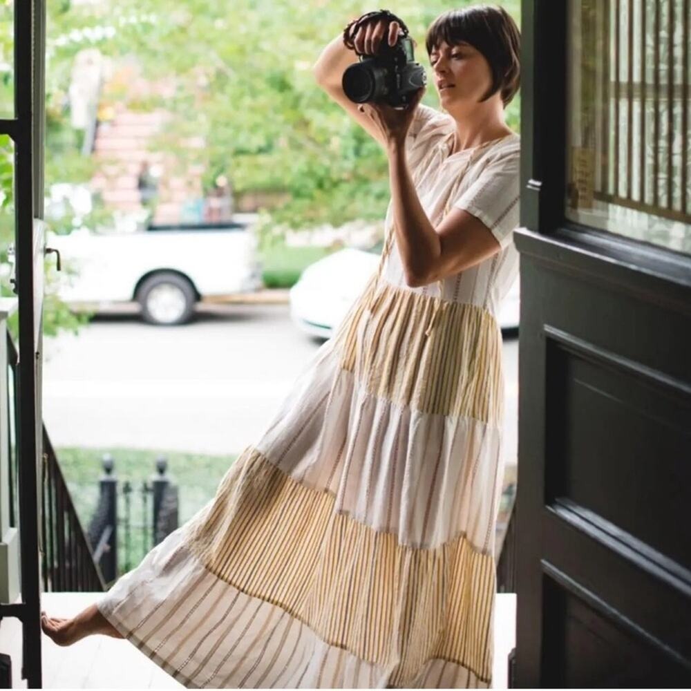 Ace & Jig | Daze Striped Ambrosia Maxi Dress S